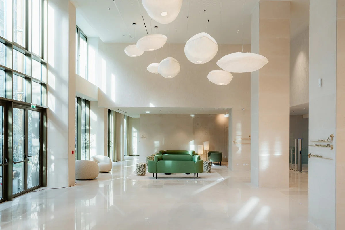 Nuage et Cirrus Céline Wright chez Groupama
Architecture : Groupe KARDHAM