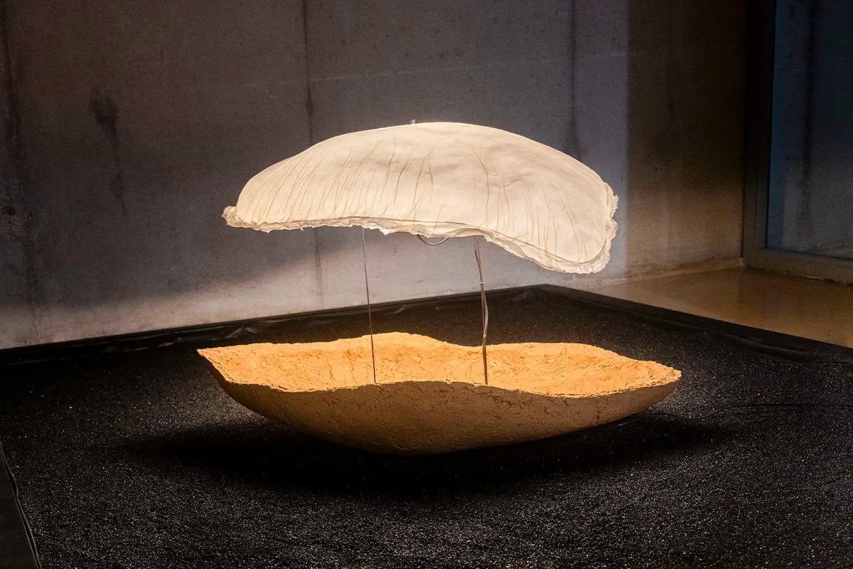 Scénographie Cocon-terre, Biennale Emergence 2025