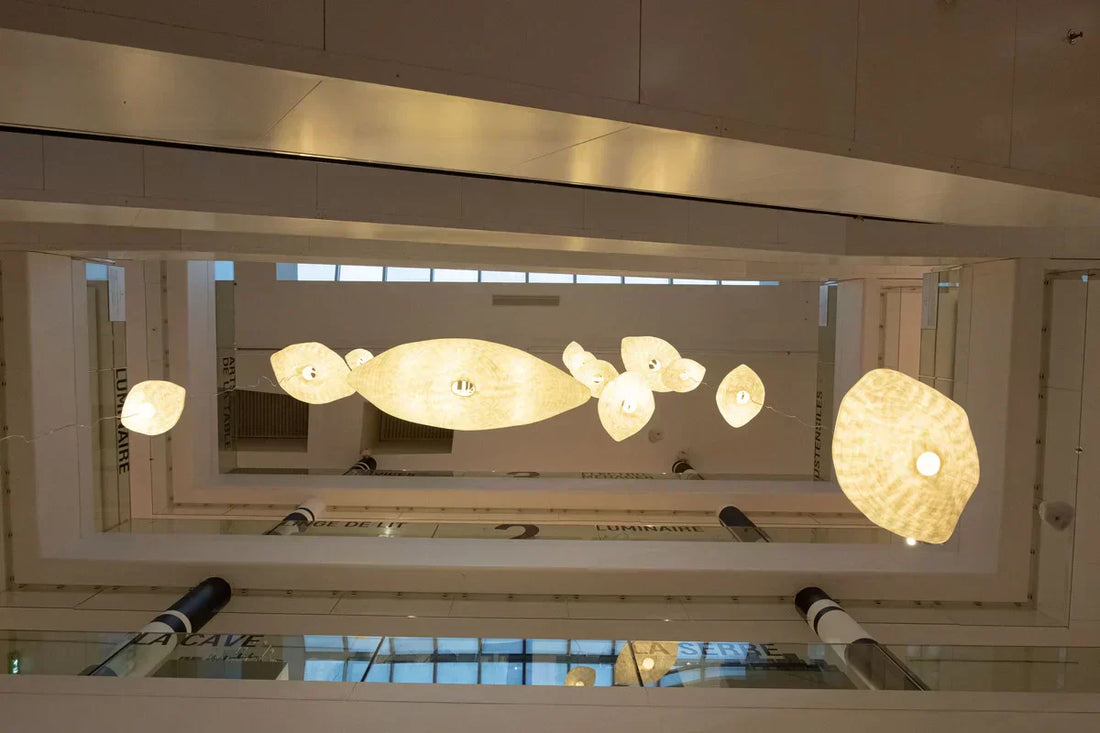 Une myriade de Cocons illumine les Galeries Lafayette Maison