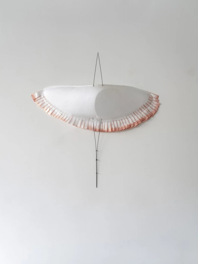 Applique l'Oiseau à plumes colorées Céline Wright
Photo © Florian Kleinefenn