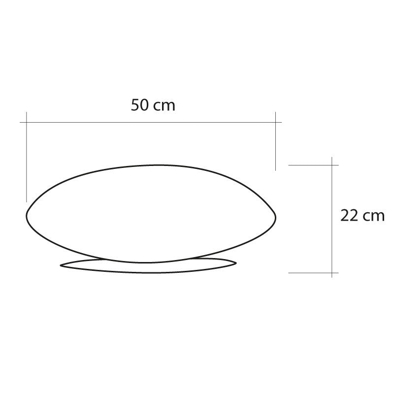 Croquis lampe à poser Galet Céline Wright