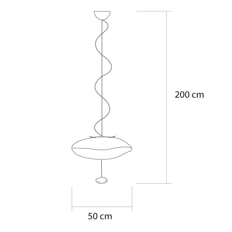 Croquis suspension Giboulée Céline Wright