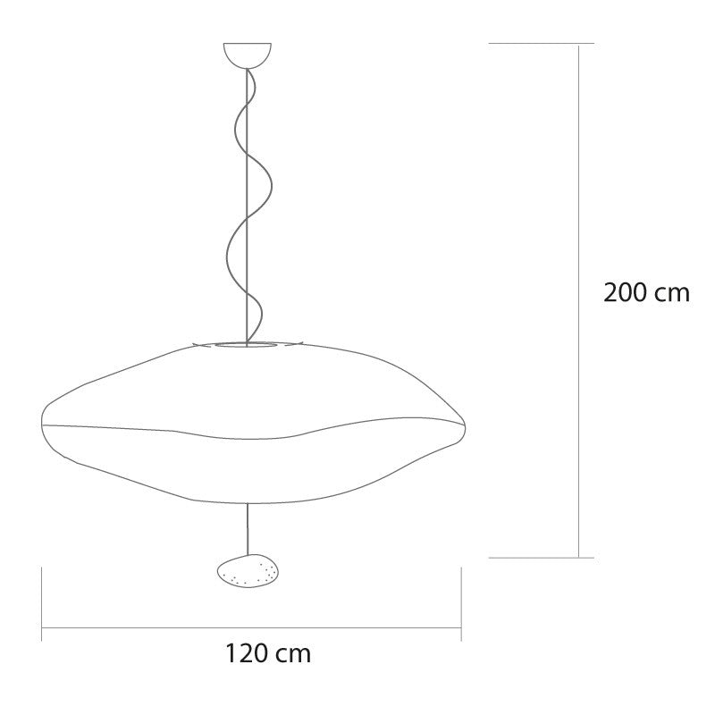 Croquis suspension Nuage Céline Wright
