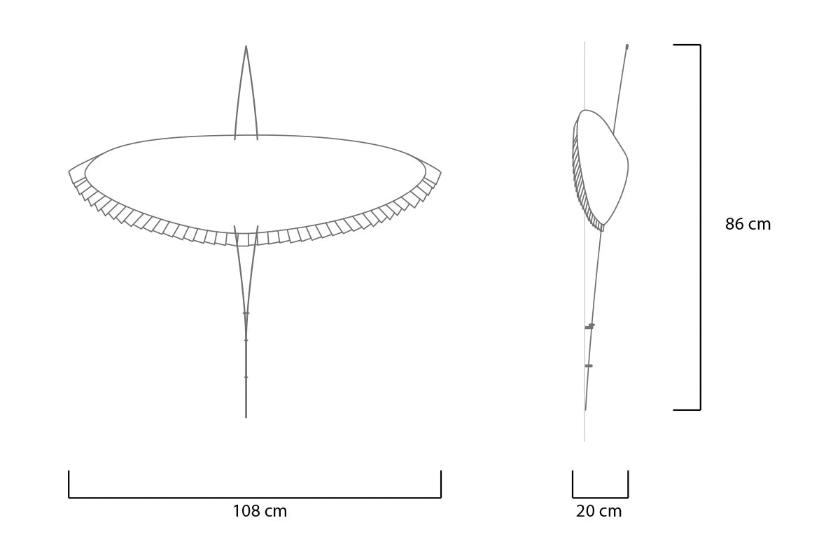 Croquis applique l'Oiseau à plumes Céline Wright
