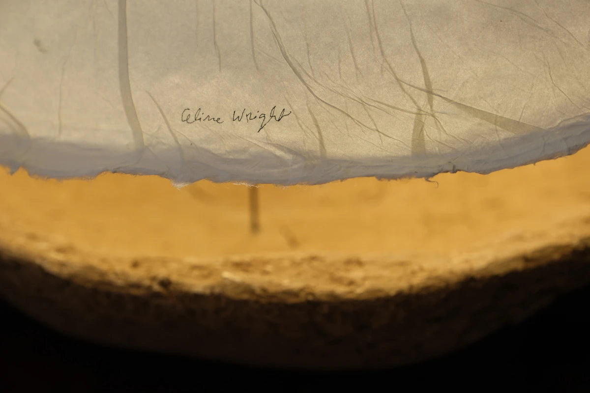 Lampe à poser Cocon-terre Céline Wright
Photo © Marie Hubert Psaila