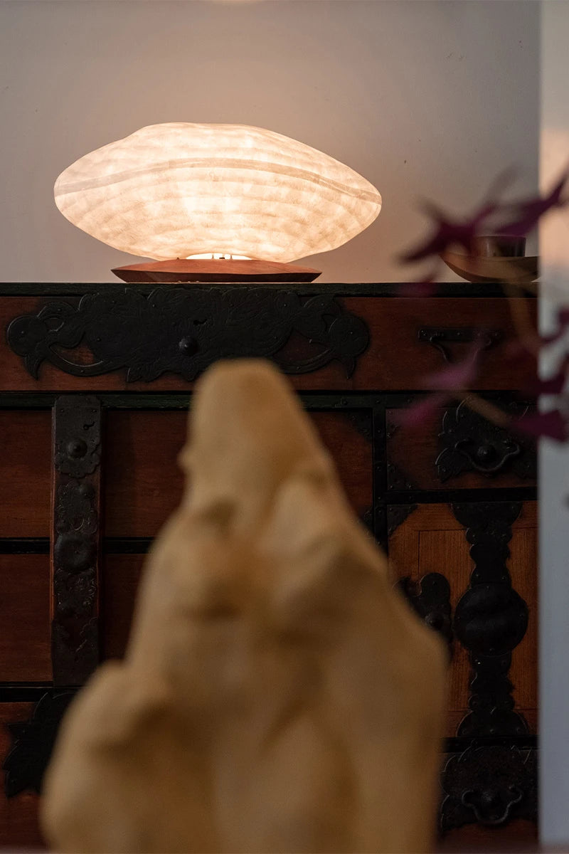 Mampe à poser Galet Céline Wright 
Photo © Marie Hubert Psaila