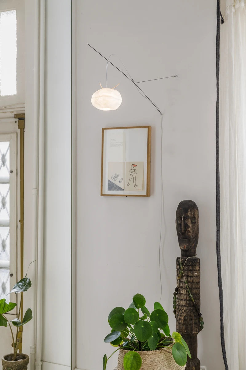 Lampe Cocon mini perché Céline Wright
Photo © Florian Kleinefenn