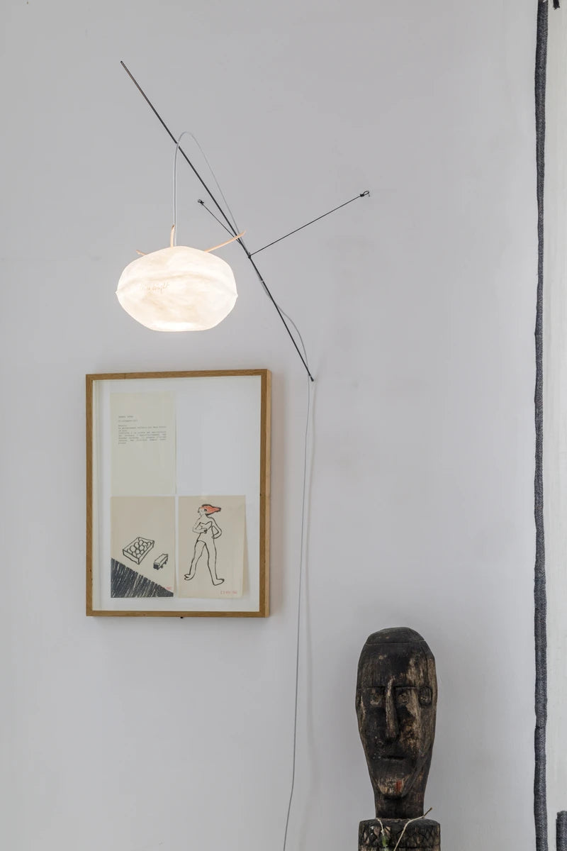 Lampe Cocon mini perché Céline Wright
Photo © Florian Kleinefenn