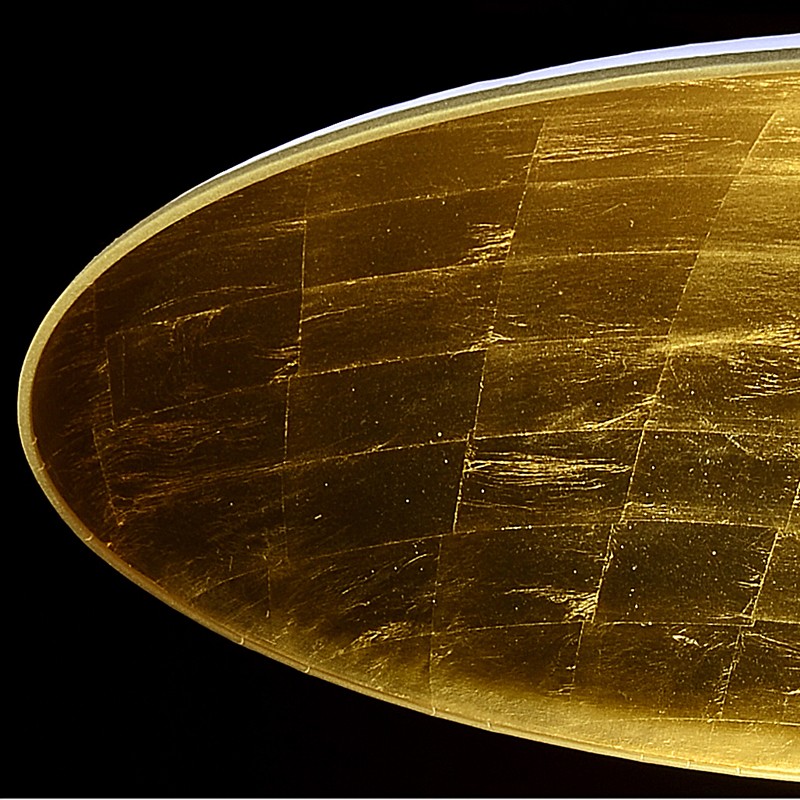 Suspension Éclaircie détail dorure Céline Wright